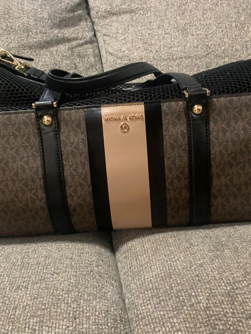 Michael Kors logo pet carrier ** Free Shipping**